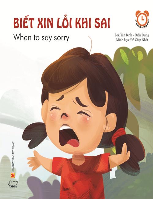 Sách Kỹ năng giao tiếp song ngữ trẻ em Việt-Anh chủ đề \