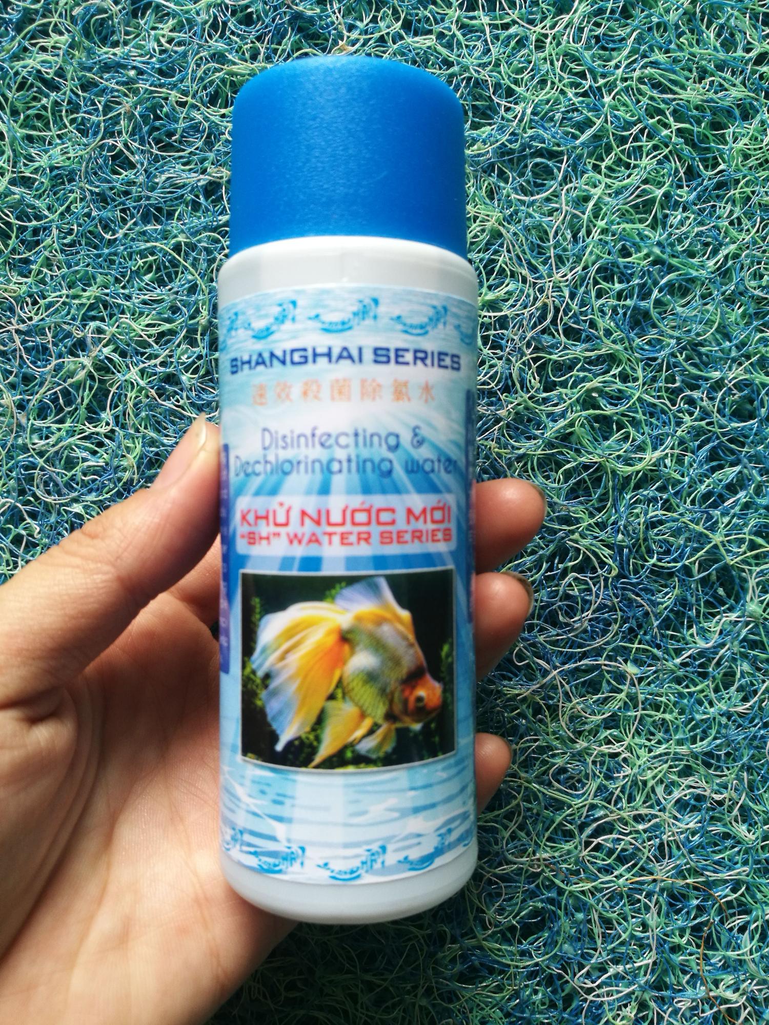 [HCM]Thuốc khử nước mới  khử clo cho hồ cá cảnh