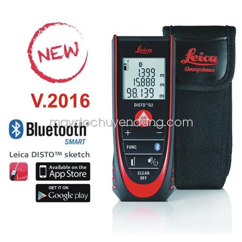 [Trả góp 0%] Máy đo khoảng cách laser Leica Disto tm D2 New - 100m