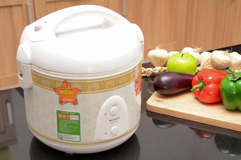 Nồi cơm điện Sharp KS-11EV (Trắng)