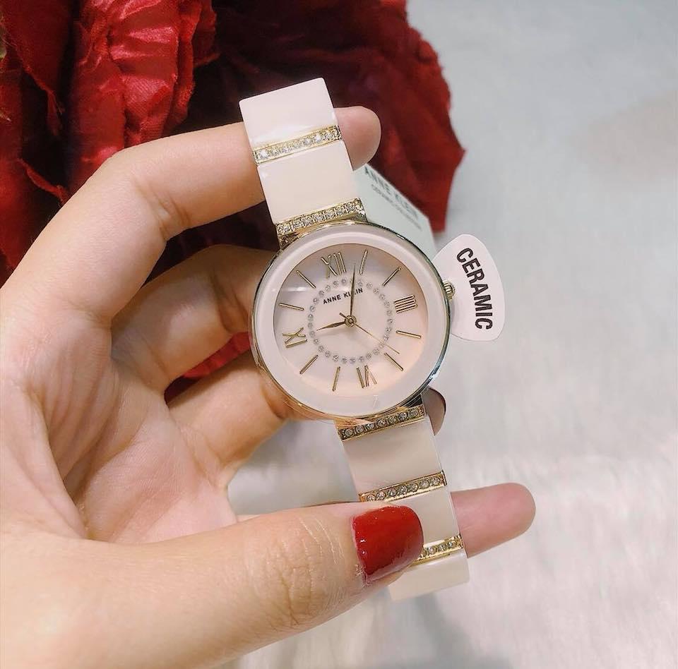 Đồng hồ Anne Klein Ceramic Swarovski