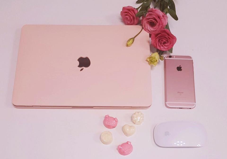 Combo Keyboard + Protector Macbook 13 Ari With Many Pastel Colors