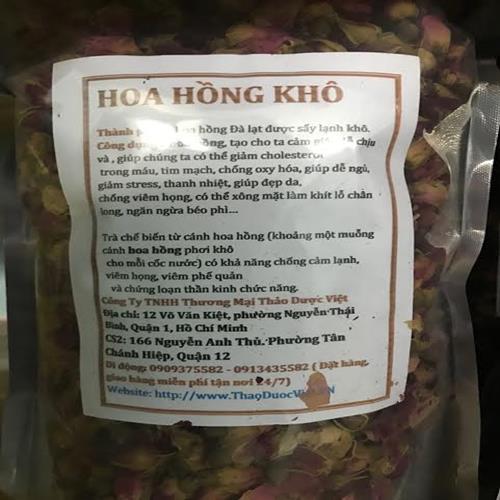 500g Hoa hồng khô làm trà
