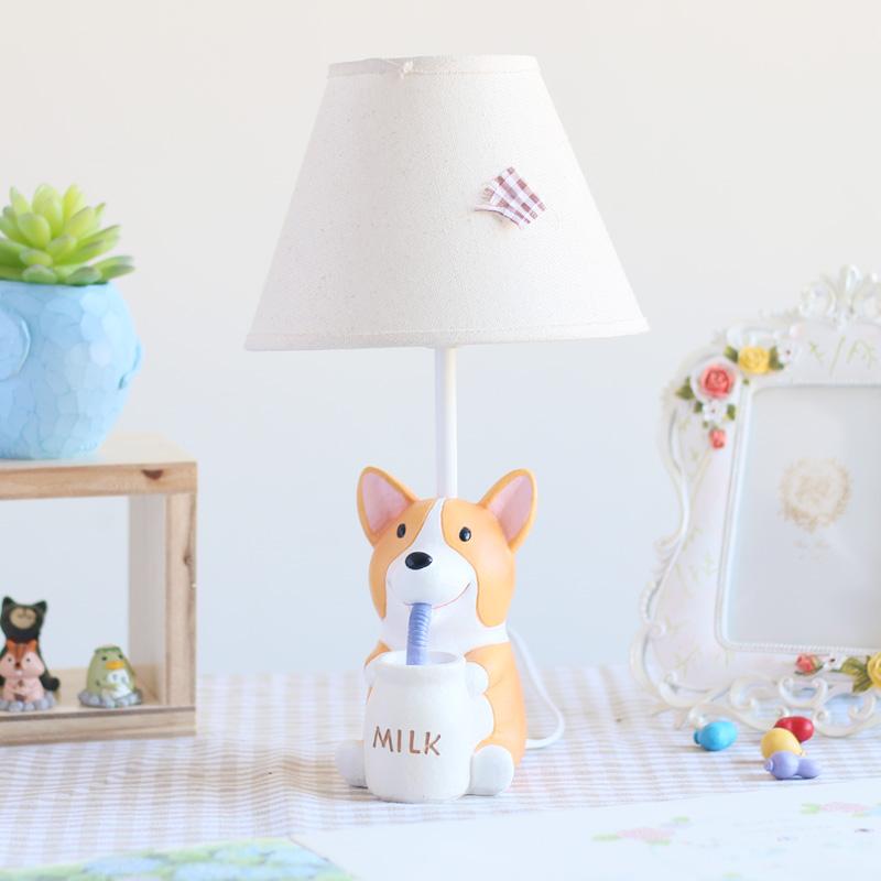 Ấm Áp Thú Corgi Chó Đèn Bàn