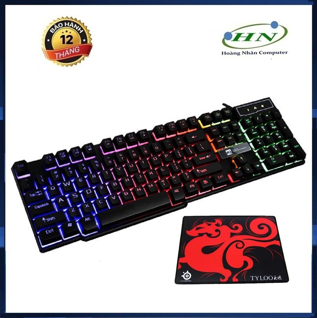 BÀN PHÍM GIẢ CƠ CHUYÊN GAME R8 1822 LED ĐA MÀU