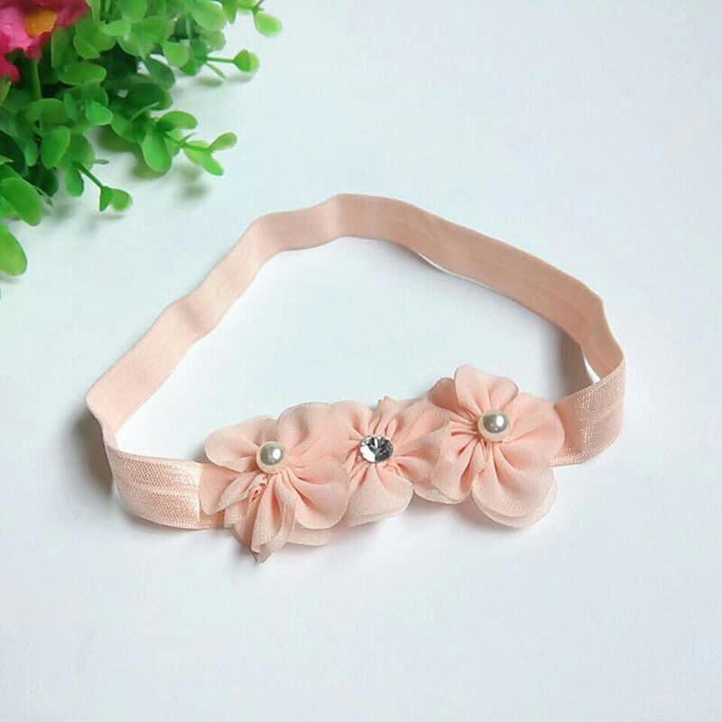 [HCM]Băng Đô Cài Tóc  3 Hoa Xinh Xắn Cho Bé