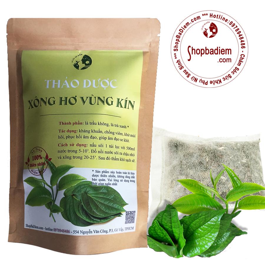 [HCM]Lá Thảo Dược Xông Hơ Sau Sinh