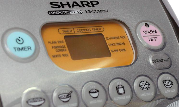 Nồi Cơm Điện Tử Sharp KS-COM19V 1.8L