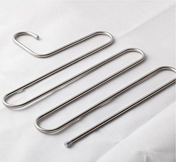 Bộ 2 mắc treo quần áo 5 tầng thông minh
