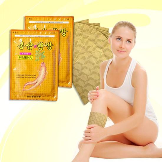 Miếng dán hồng sâm Hàn Quốc giảm nhức mỏi