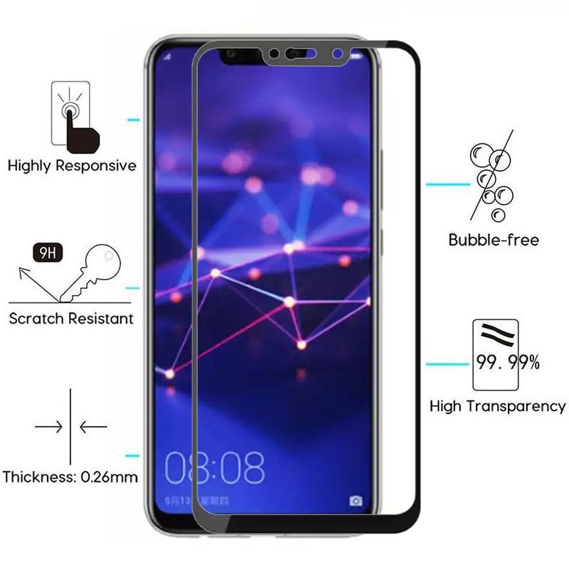 Miếng Dán Kính Cường Lực Full Màn Cho Huawei Nova 3i - Đen