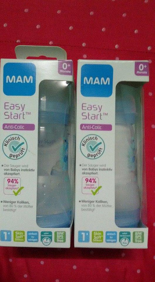 [HCM]Bình sữa MAM chống đầy hơi- Xách tay Đức