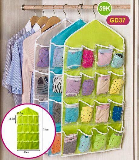 Túi treo đựng đồ 16 ô Túi treo đựng đồ cá nhân 16 ô đa năng siêu tiện lợi, túi treo đựng đồ, túi đựng đồ cá nhân, túi treo đựng đồ đa năng
