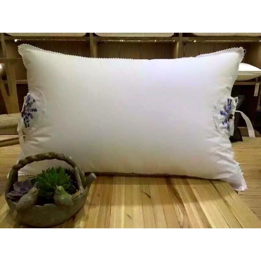 Ruột gối Lavender cao cấp, kích cỡ 50x70cm, chất liệu bông gòn tinh khiết, siêu nhẹ, êm, hương thơm lavender