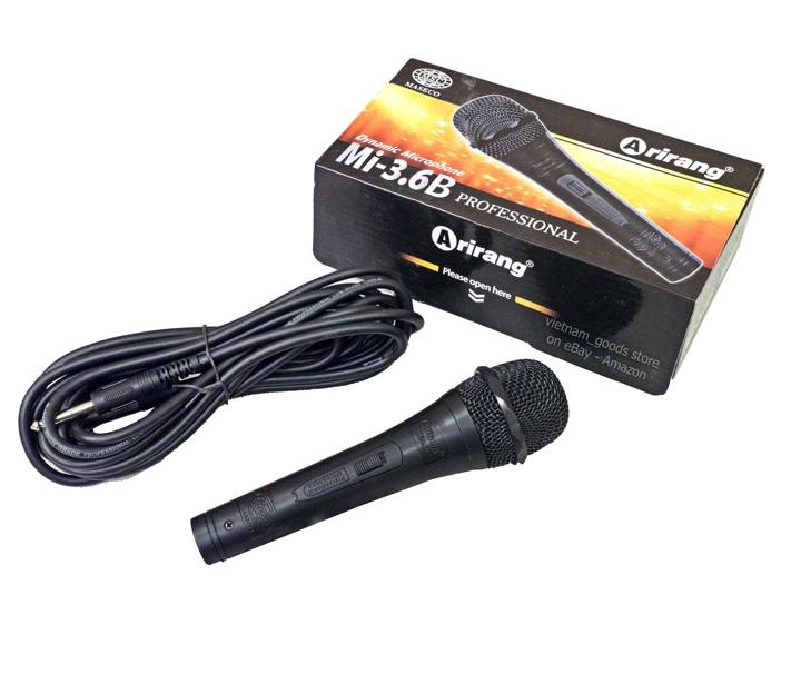 Micro có dây Arirang Mi-3.6B .Phân phối chính hảng