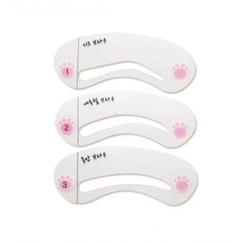 Khuôn kẻ chân mày 3 dáng cực đẹp