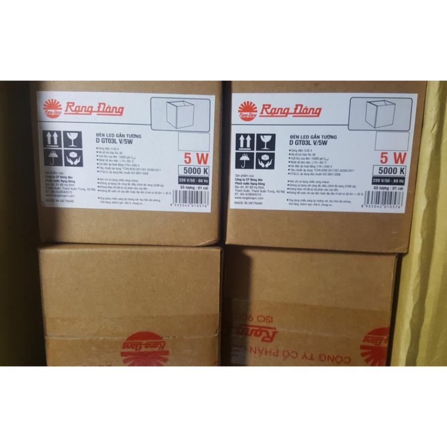 Đèn LED gắn tường Rạng Đông D GT03L V 5W