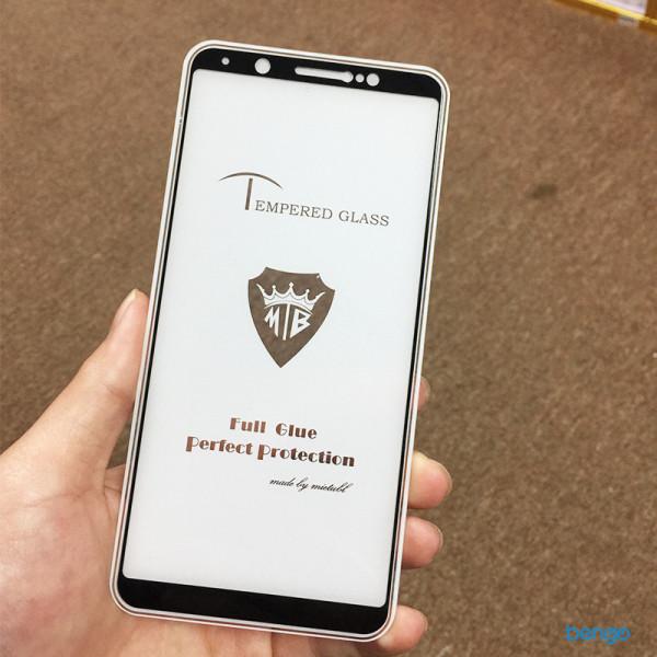 Kính cường lực Vivo V7 Plus/ Y79 Đen (Full Màn, Full Keo)