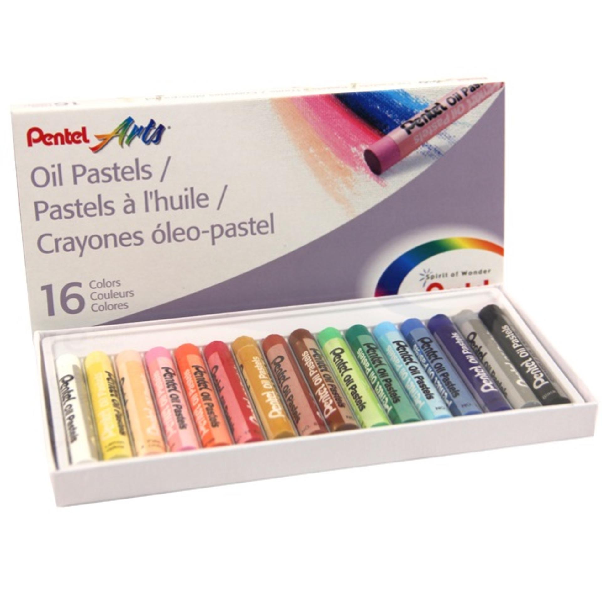 [HCM]SÁP DẦU PENTEL 16 MÀU