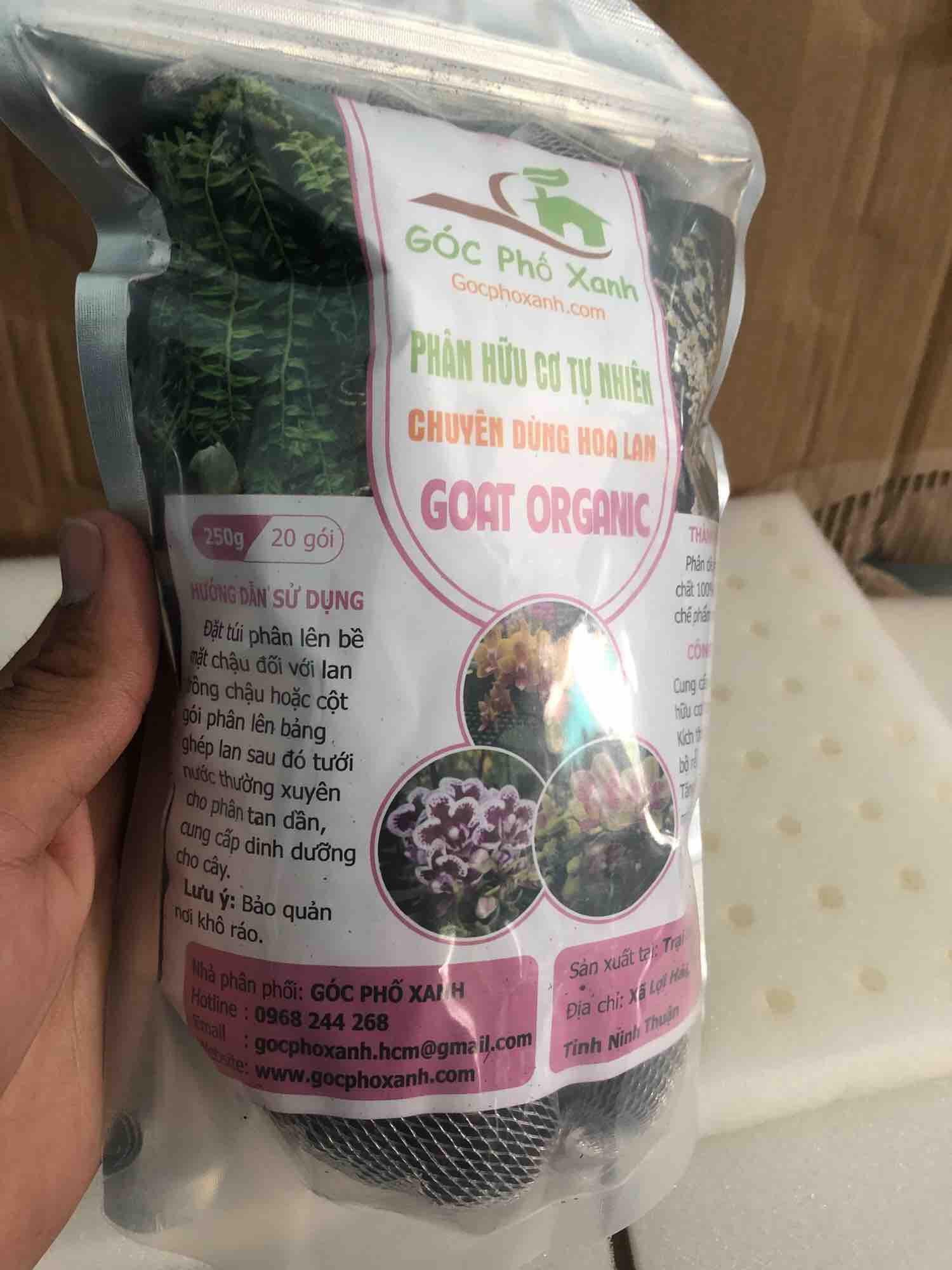 Phân hữu cơ cao cấp chuyên Hoa lan