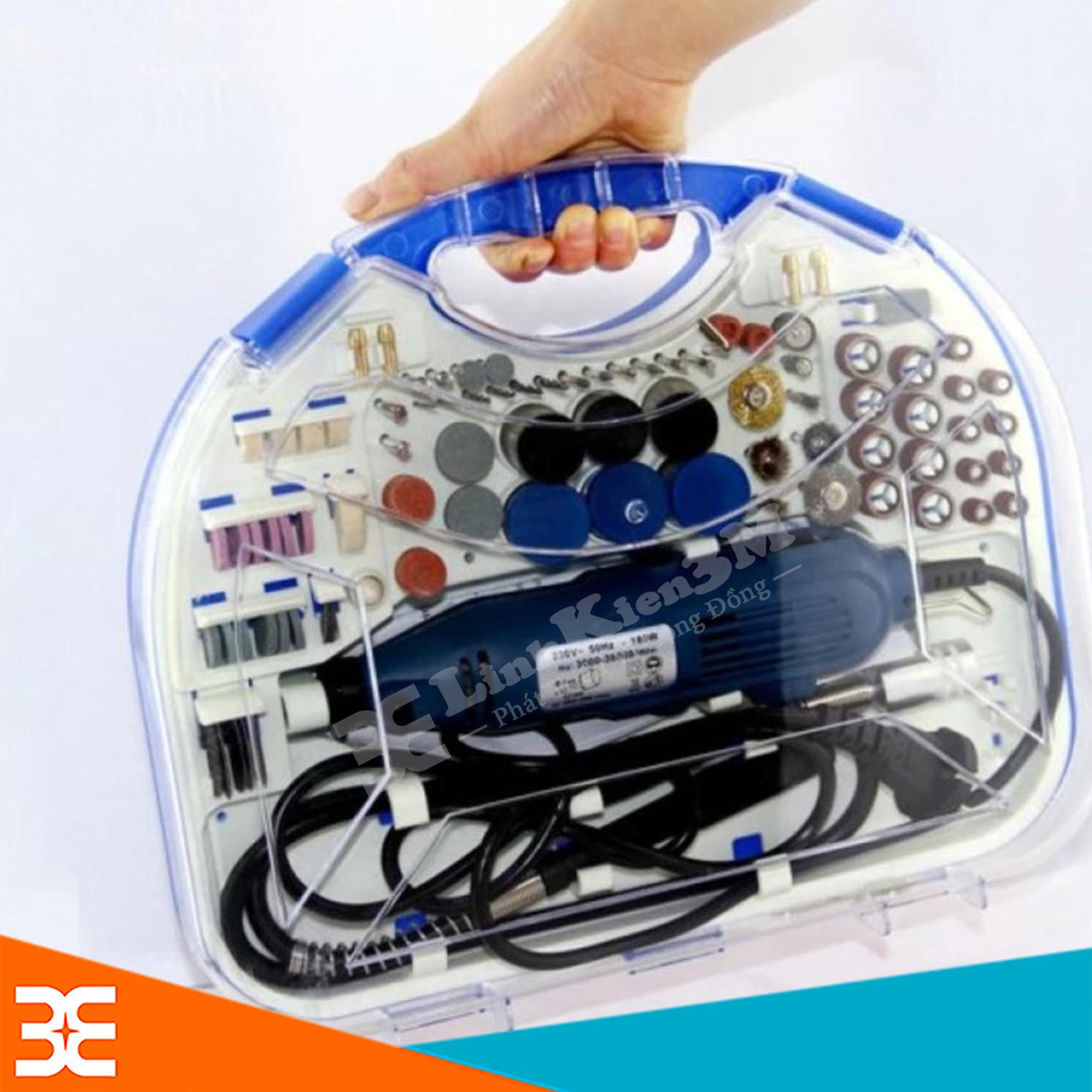 Bộ Khoan, Cắt, Mài, Doa Đa Năng 6 Tốc Độ(BH 3 tháng)