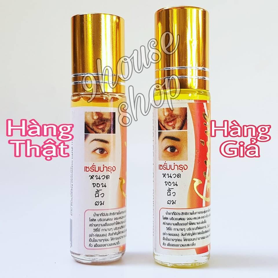 Serum kích mọc râu, lông mi,lông mày Genive Thái Lan (10ml)