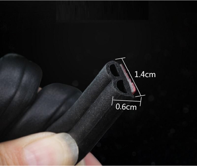 Gioăng cao su chống ồn tự lắp đặt cho xe 4 chỗ (Full gioăng B)