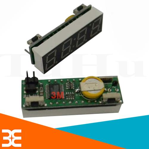 Module đồng hồ ds1302 hiển thị điện áp + nhiệt độ