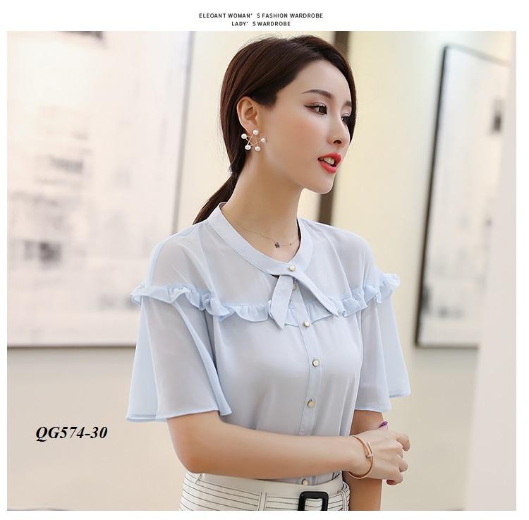 ÁO SƠ MI PHỐI BÈO NƠ - SIZE S-6XL