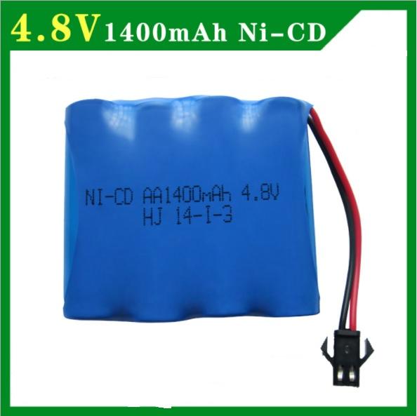 Pin sạc cho đồ chơi điều khiển 4.8V dung lượng 1400mAh