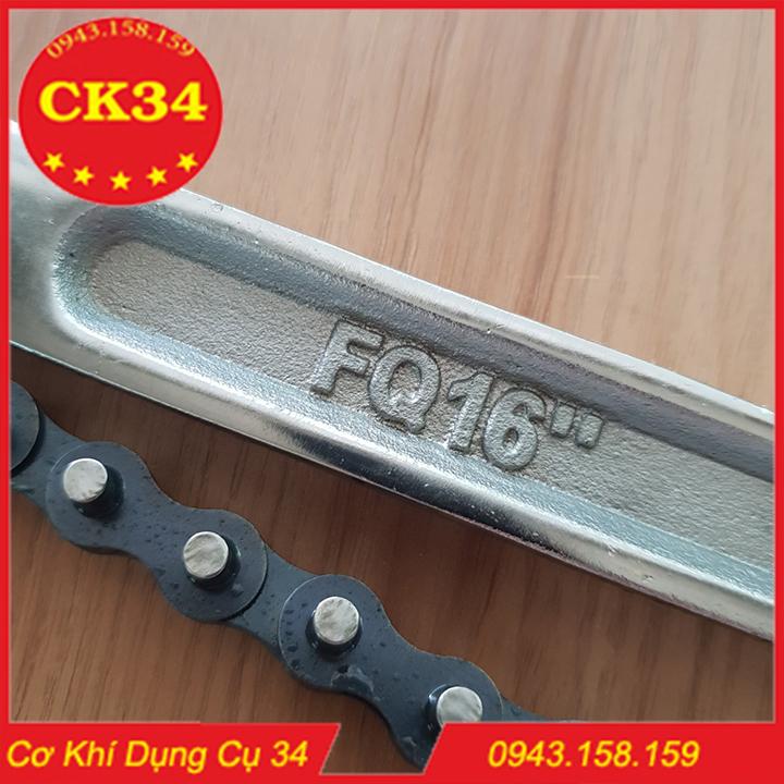 400mm Fq 16'' Chain Wrench Specialized for Opening Oil Filters and Filter Cups