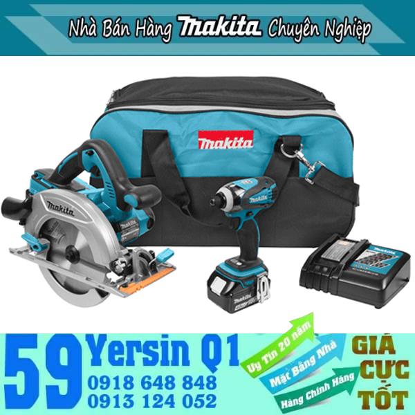 BỘ SẢN PHẨM MÁY CƯA ĐĨA VẶN VÍT DÙNG PIN MAKITA DLX2085M