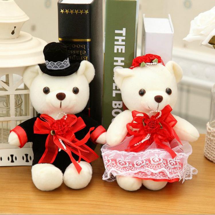 Gấu bông cặp cô dâu và chú rể tnb177