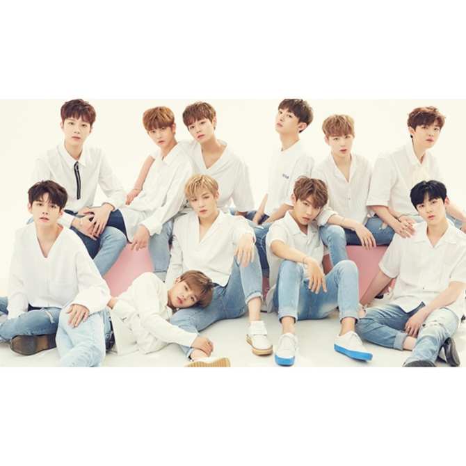 Card polaroid hộp 1 x Wanna One idol set45 Card polaroid hộp 1 x Wanna One idol set45