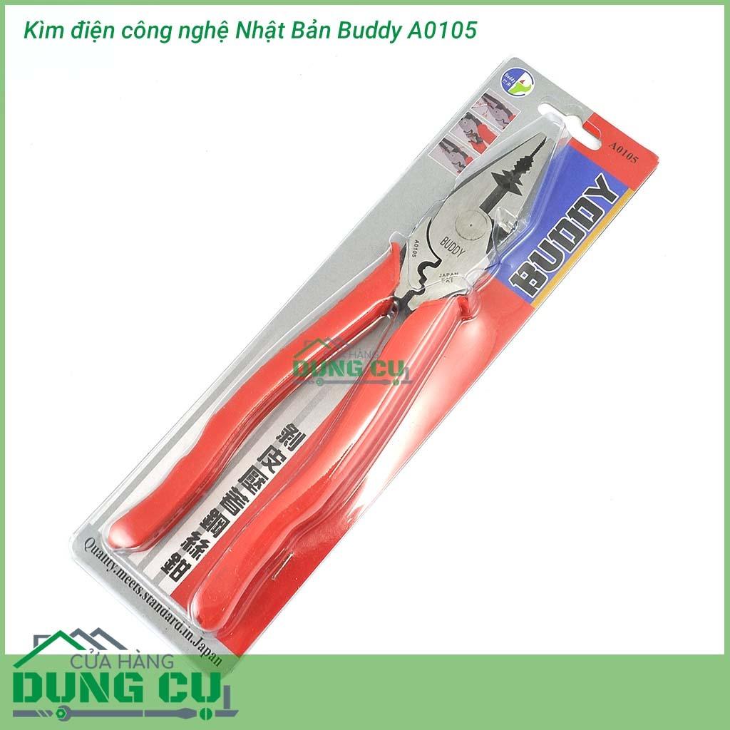 Kìm điện công nghệ Nhật Bản Buddy 230mm