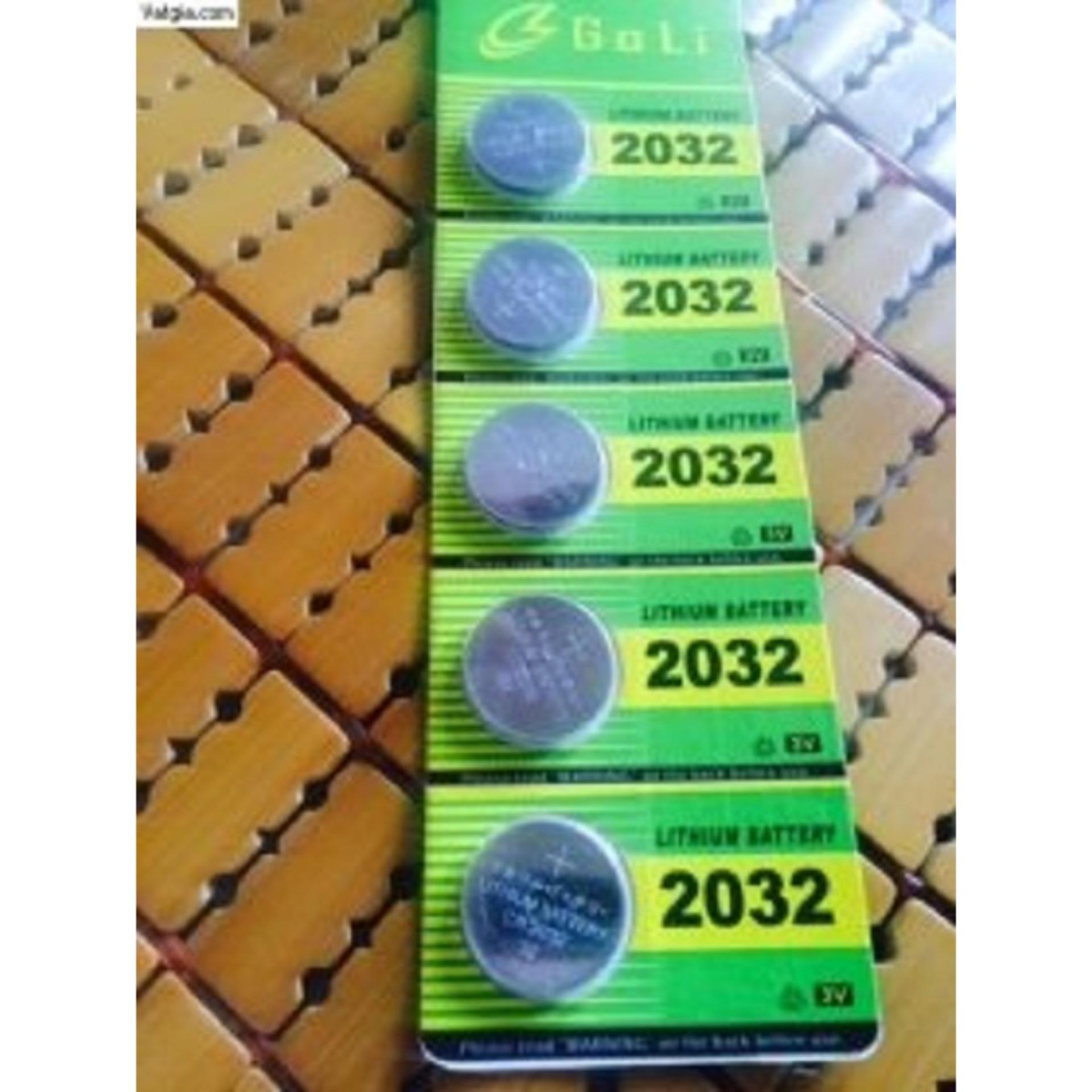 Vỉ 5 Viên Pin Lithium CR2032 3V