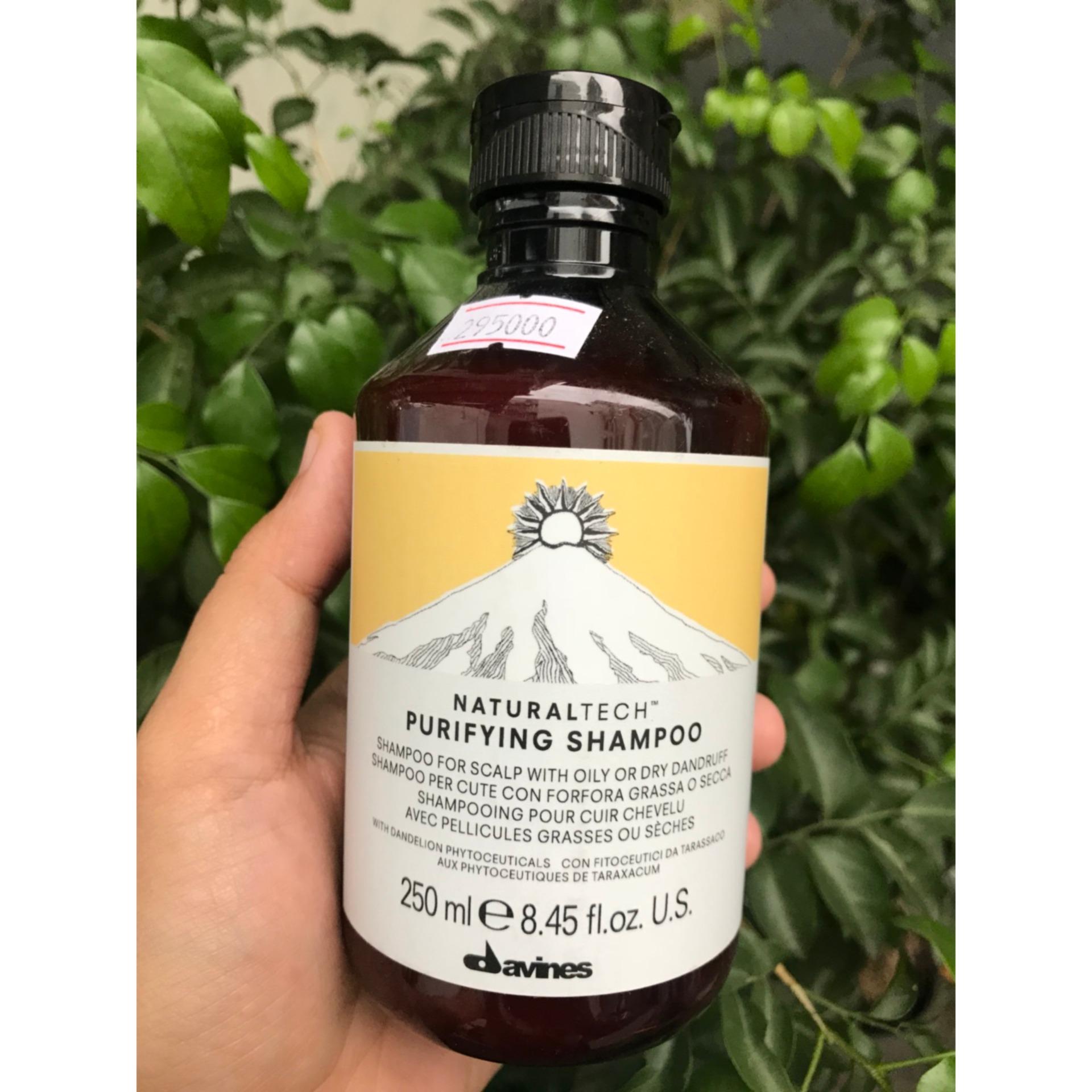 [HCM]Dầu gội cho da đầu bị gàu DAVINES PURIFYING Shampoo 250ml