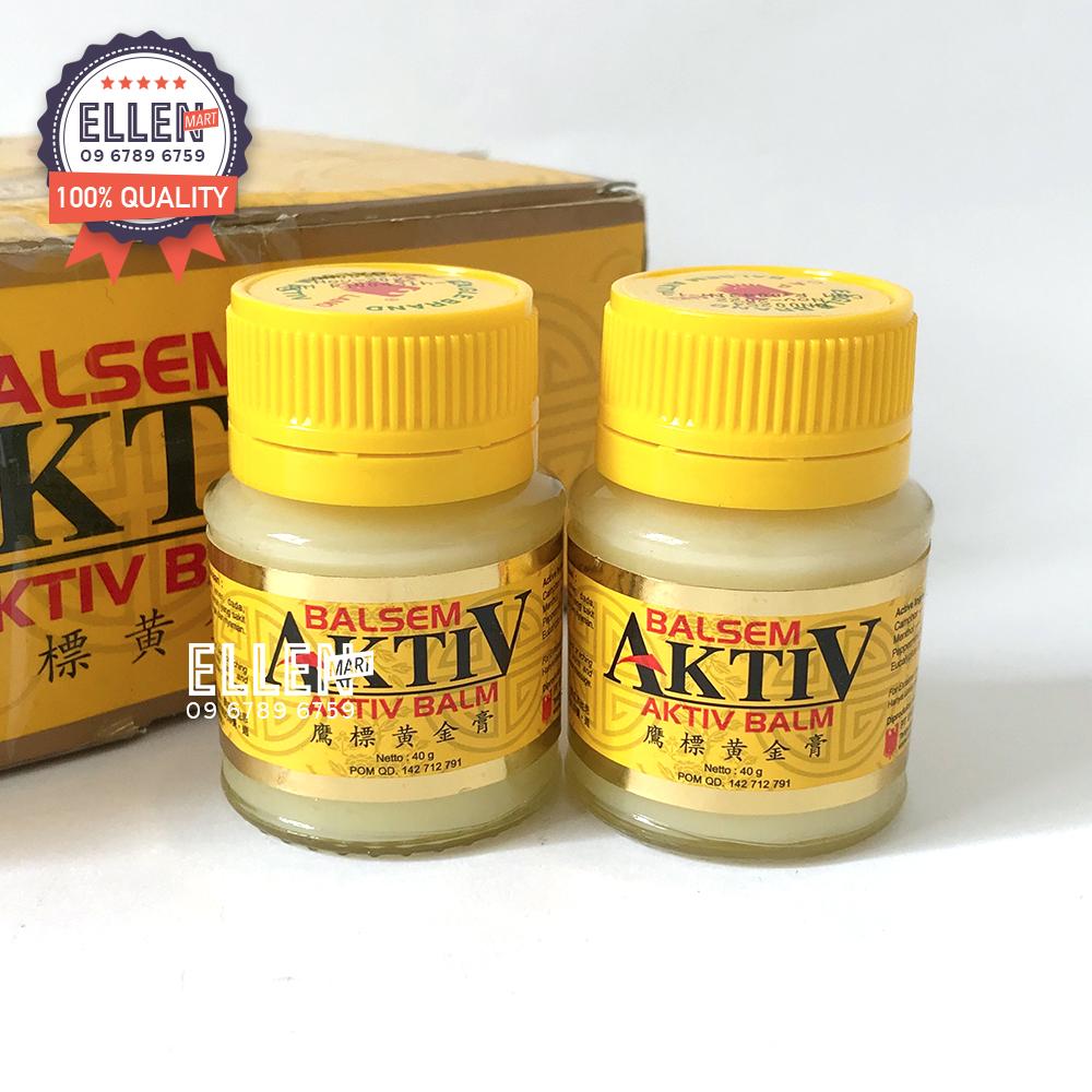 Dầu Cù Là Con Ó AKTIV Vàng 40G