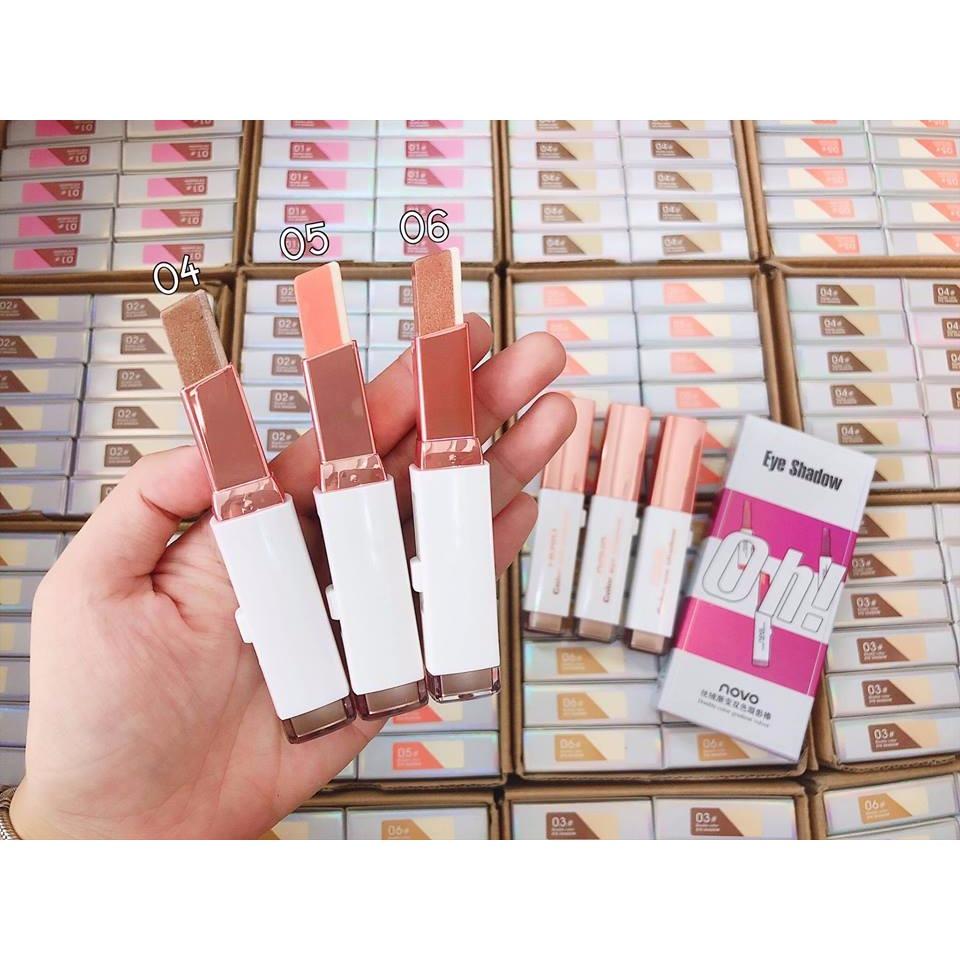Bút sáp màu mắt 2 line-6 màu