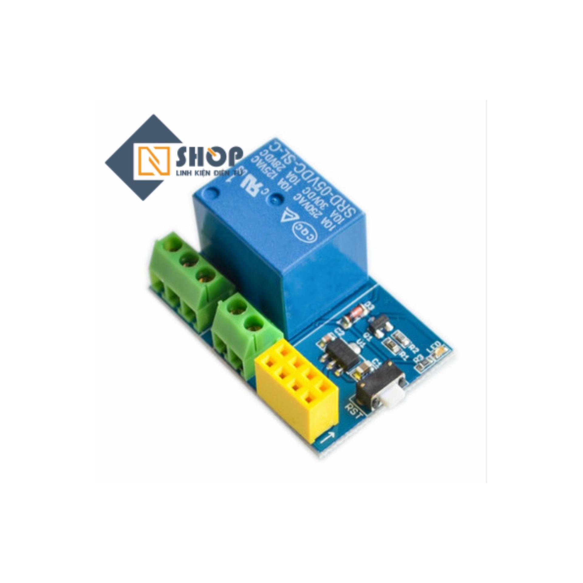 ESP8266 ESP-01S Relay Module ( Chưa bao gồm ESP8266 )