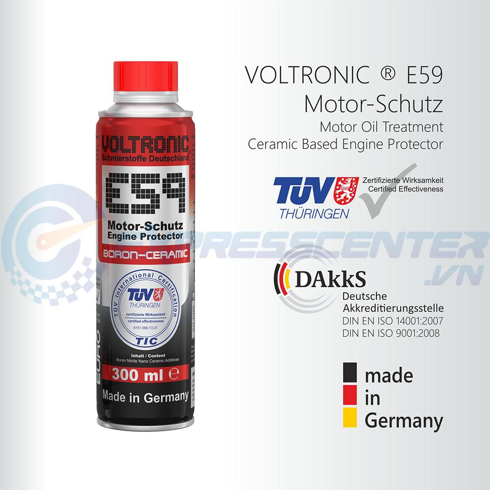 [HCM]Phụ gia phủ sứ Voltronic E59 Motor-Schutz Engine Protector (Ceramic)