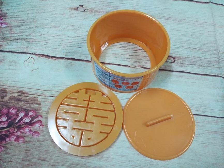 KHUÔN XÔI TRÒN CHỮ HỶ 12 CM