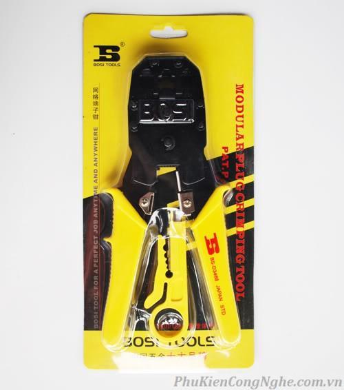 Kìm bấm hạt mạng đa năng Bosi BS-D3468