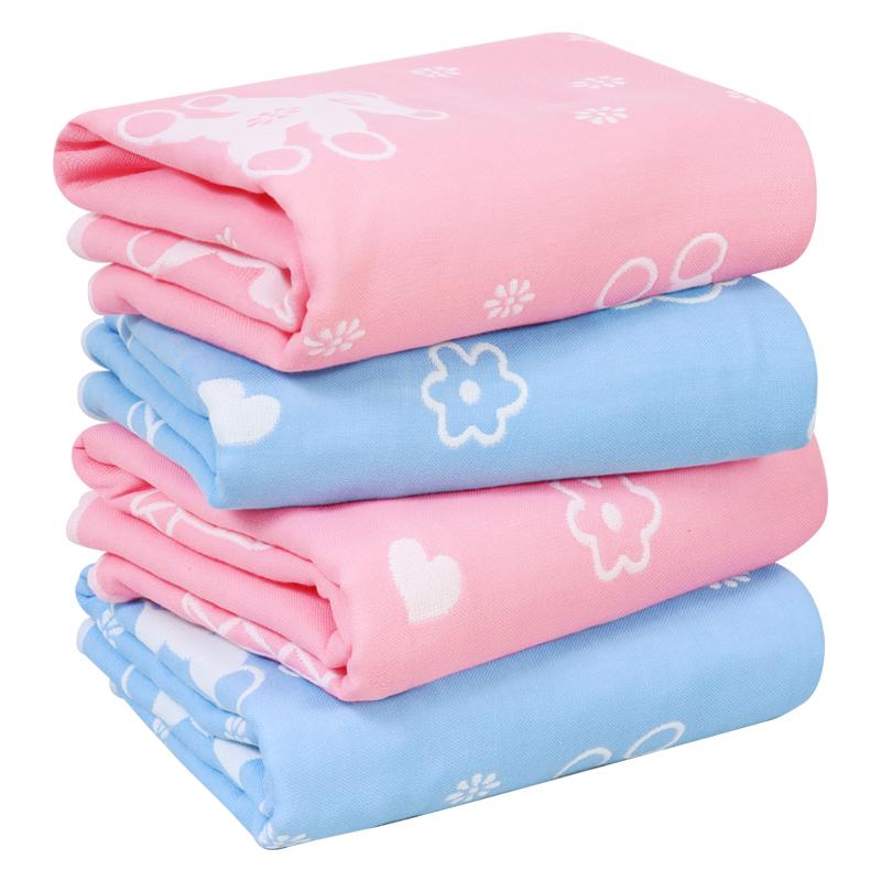 Zhiyang Hoạt Hình 100% Cotton Đồng Bằng Người Lớn Khăn Tắm