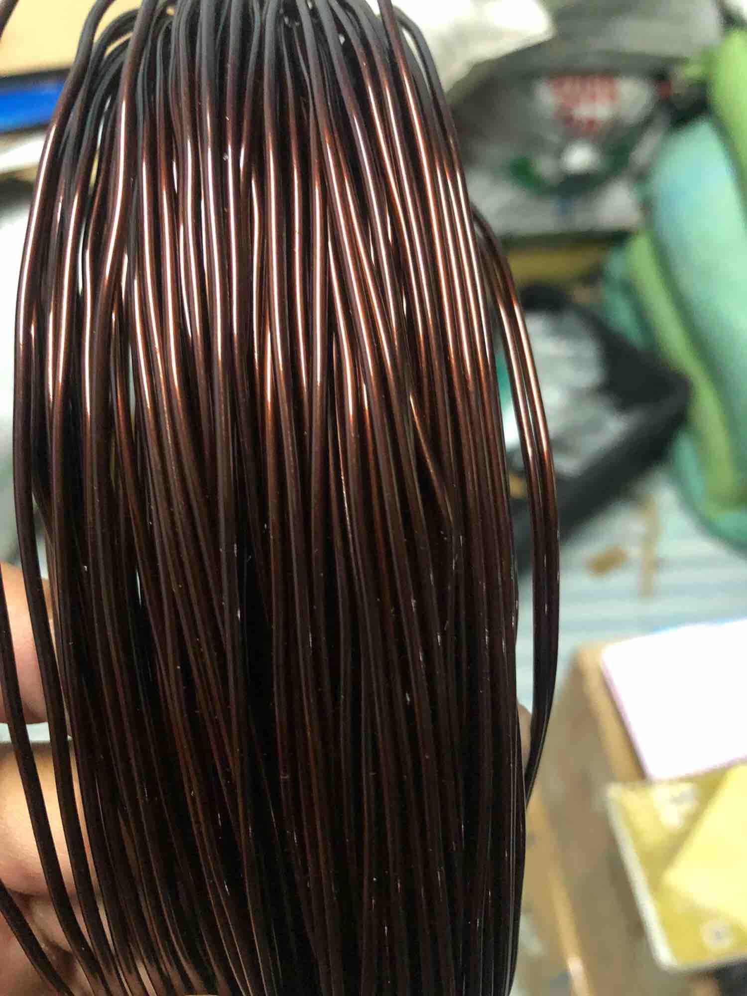 dây nhôm mạ đồng 1mm ( dài 20m)