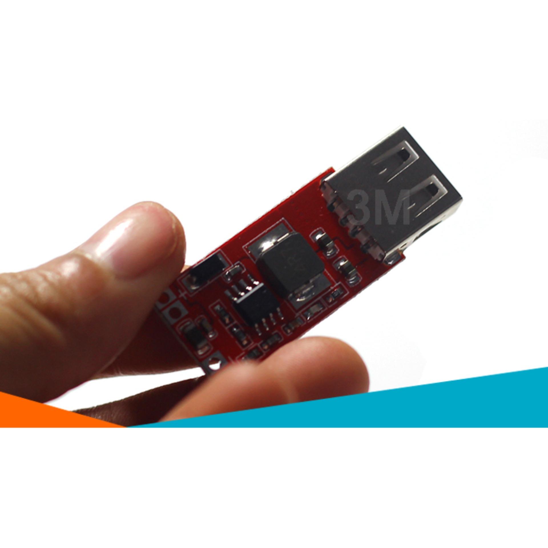 Module Hạ Áp Buck DC-DC 3A In 4.5 - 28VDC Out 5VDC 92% Đầu Ra USB