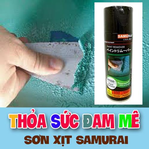 Sơn Samurai - Chai tẩy sơn PR500 sơn xịt samurai