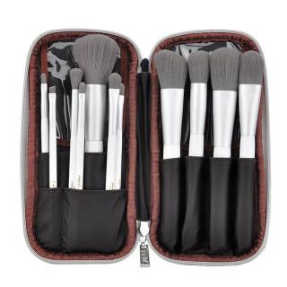 Bộ cọ trang điểm MSQ 12 cây với túi đựng MSQ 12pcs Charcoal Fibre Brushes thumbnail