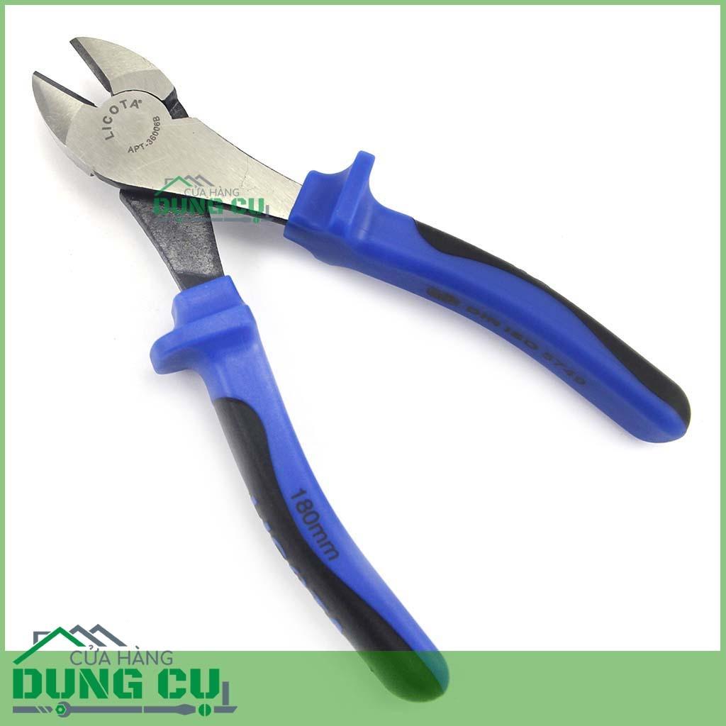 Kìm cắt dây thép licota apt-36006bsl 7inch