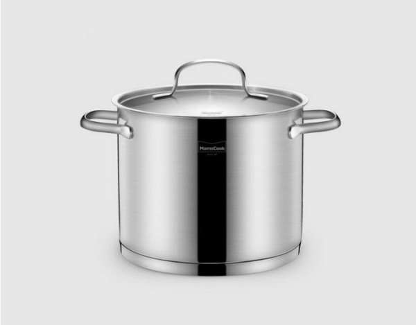 Nồi inox 304 - Moms Cook - 22x6cm 6L 1.85kg